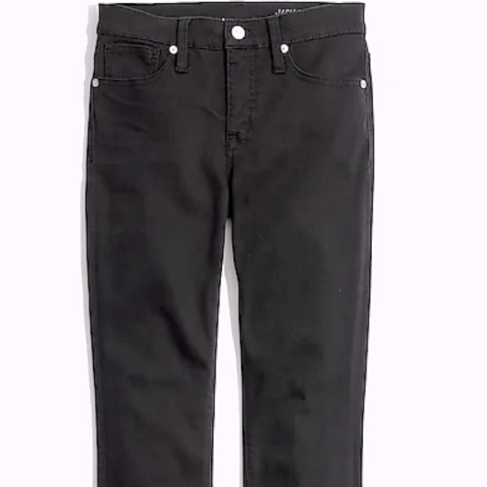 10” high rise skinny jeans- charcoal gray